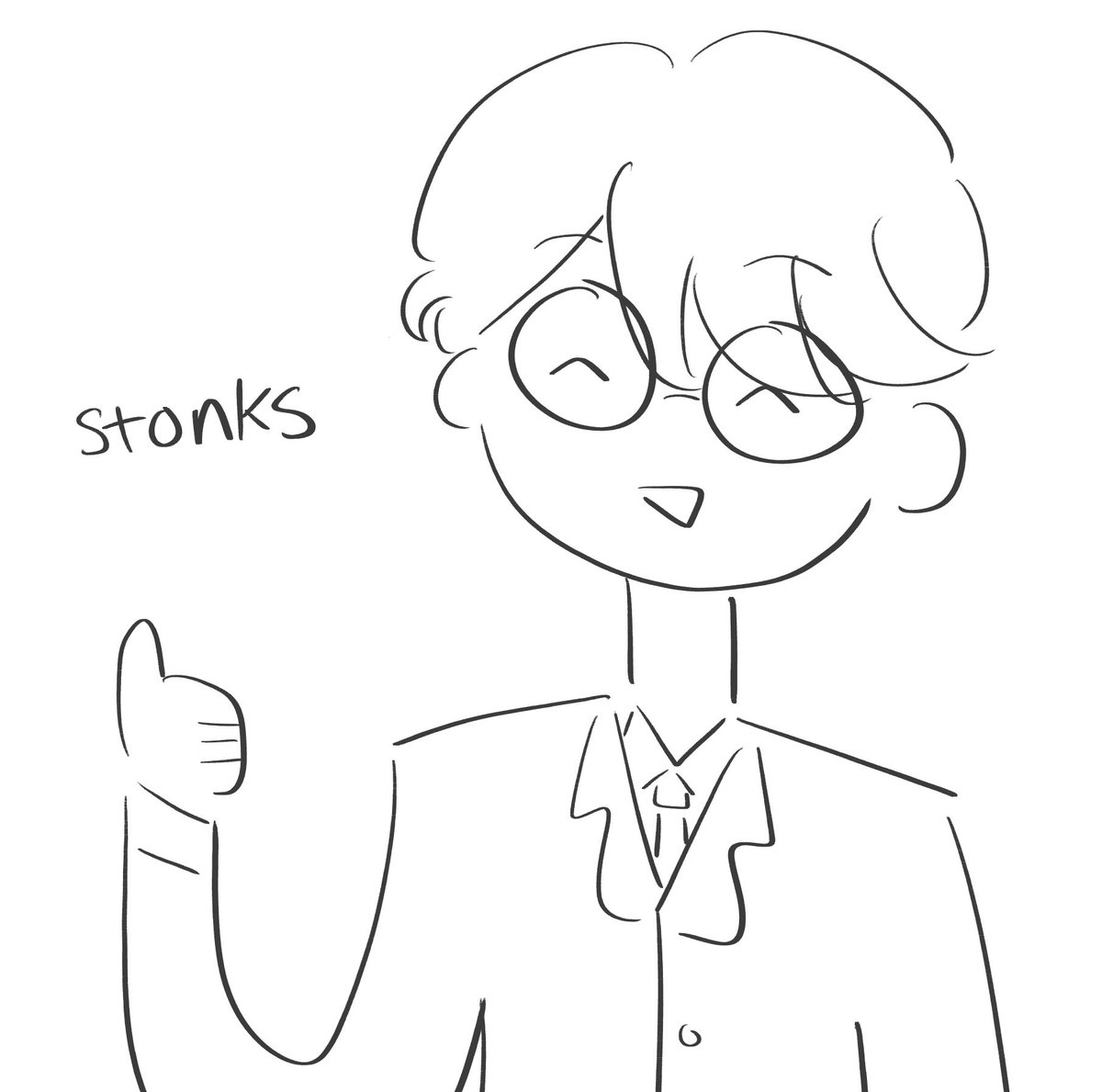 24) i have drawn many chikages in my day. but none compare to Stonks Chikage