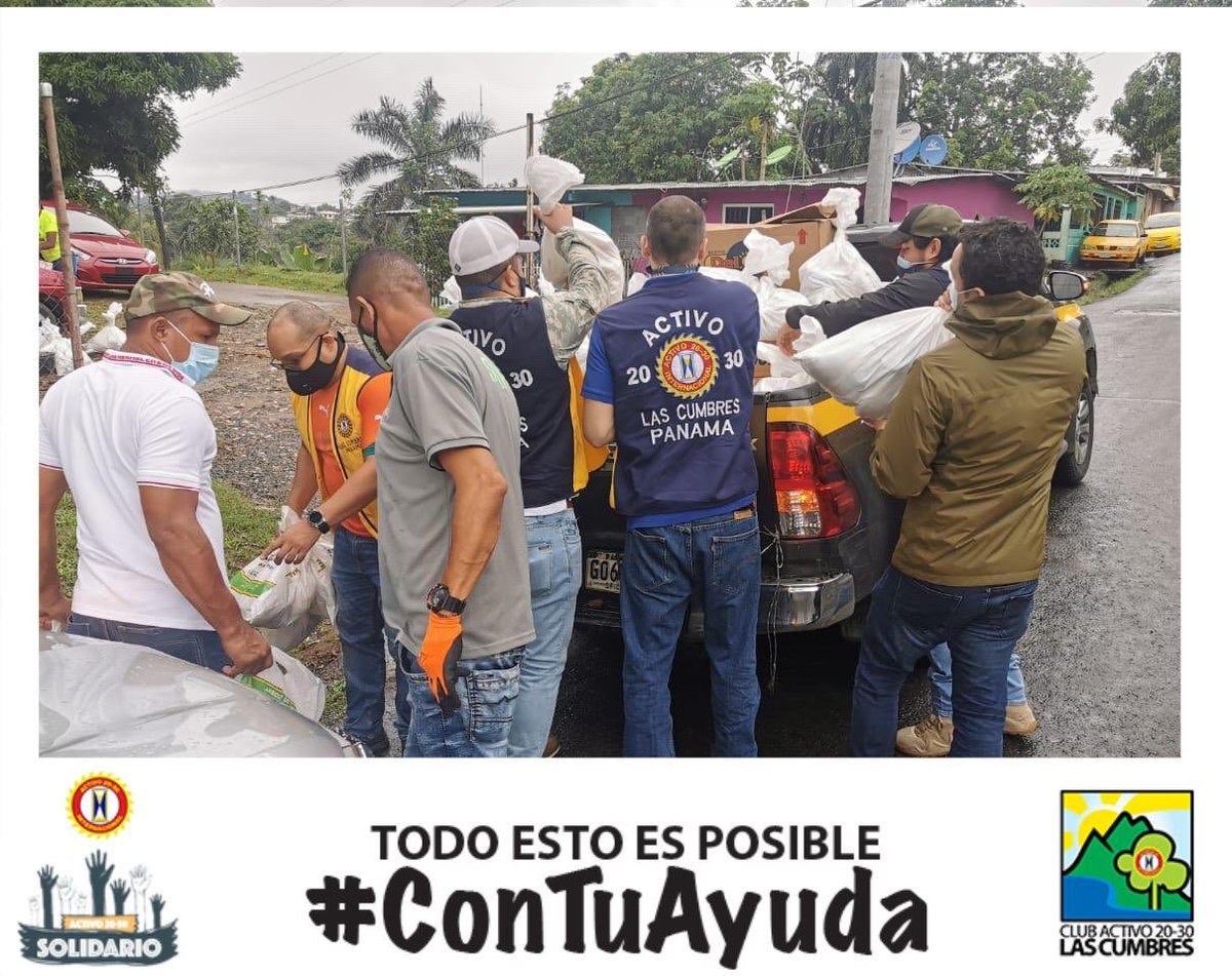 Seguimos trabajando en beneficio de la comunidad en esta oportunidad en el Corregimiento de Ernesto Cordoba Campos, en nuestro radio de acción en Panamá Norte, gracias a la @jcernestocordobac por el apoyo  logístico. #Activo2030Solidario #ConTuAyuda #Activo2030LC