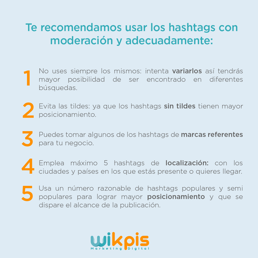 WikpisM's tweet photo. Los hashtags permiten visibilizar las publicaciones con facilidad, aumentan el engagement y la probabilidad de interacción de los usuarios. 

Por esta razón en @WikpisM te invitamos a seguir las recomendaciones mencionadas en este post.

#wikpis #contenidodevalor #marketing https://t.co/S9g0iSW3cC