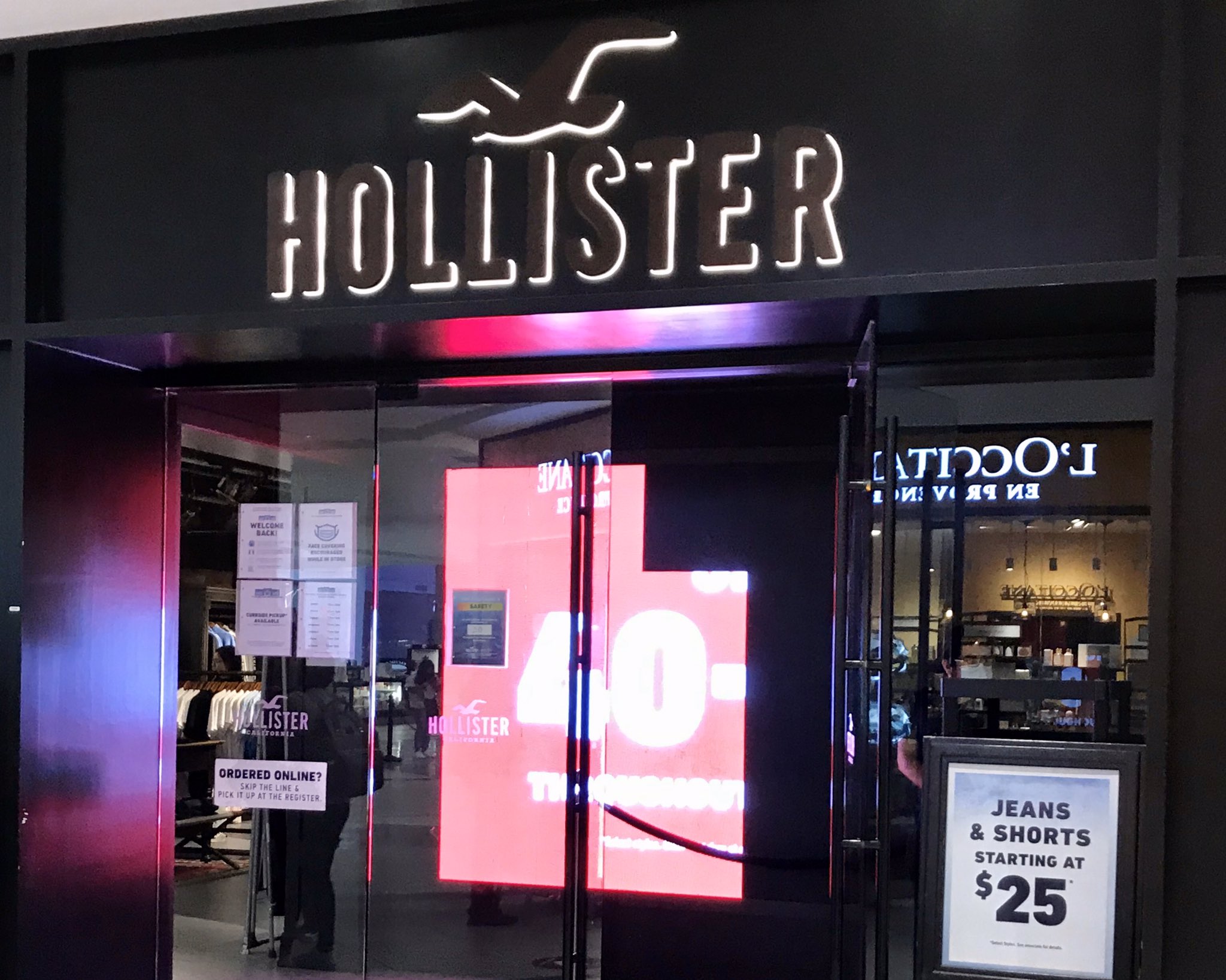 hollister mcallen tx