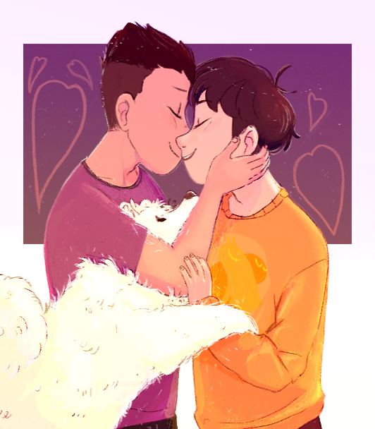 micasspica's tweet photo. Goshikin commission I did for @xoratari based on 
https://t.co/9FvTWjVeQu and
https://t.co/xGk6ShYgD4 (they are both extremely cute and soft so please go read them🥺💖💕) https://t.co/9qOiR6nFa2