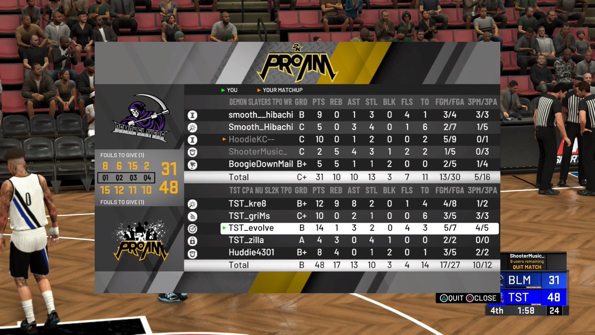 📰TPO SZN6 Matchup News📰

🚨<a href="/TST_2k/">TST</a> 6 W’s In The Field Ballin Makin It happen in August Salute💯

Dog Of The Nite🎖
🐺@TstKre8 (TST) 9.1 PPG 13.8 APG...Dog Scorer Elevating His Game With Big Dots(Assists)

GM/Owner:<a href="/EvolveTst/">TST_evolve</a> 

#NBA2K20🏀 #TPOLeague🎒