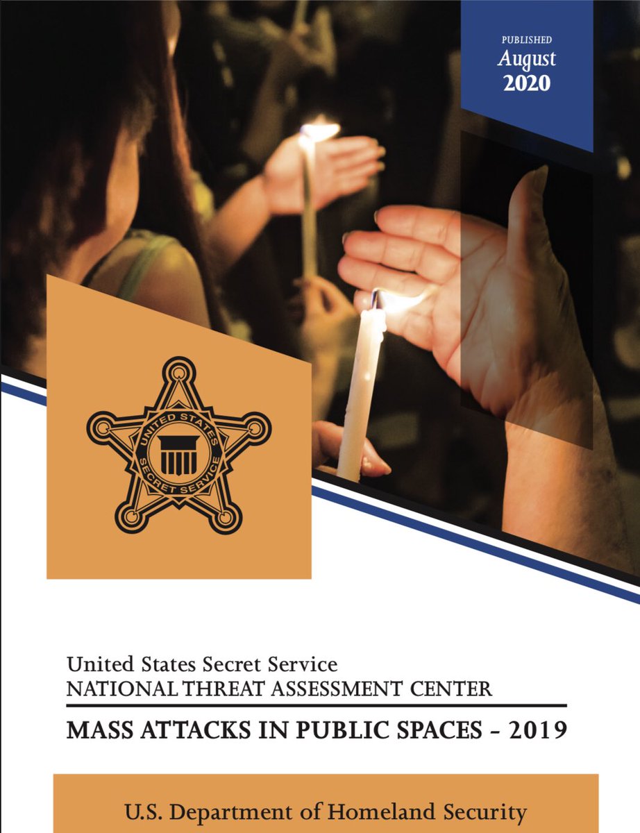 LaSorsaTraining's tweet photo. National Threat Assessment Center’s annual publication, Mass Attacks in Public Places has been released for 2019. https://t.co/sC1pY3vhZS https://t.co/5kZF85nxX6