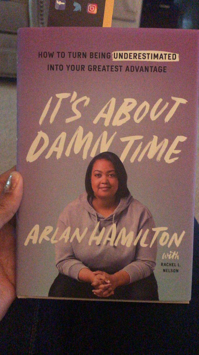 thinkinghueman's tweet photo. Just received @ArlanWasHere’s book “it’s about damn time” — a gift from tomorrow’s virtual #intermitten conference. 👸🏽❤️ https://t.co/m6Mcz1fMMj