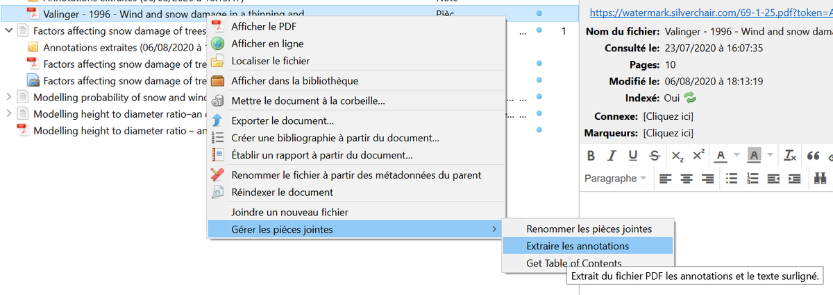 MauditChablis's tweet image. For @zotero users ! 

👉I highly recommand the #ZotFile extension ! It'll allow you (in one click) to extract every sentences you highlighted in a paper from your bibliography ! 

🦄BEST DISCOVERY OF THE WEEK🔥
@AcademicChatter #phdlife #phdchat #bibliography #efficiency