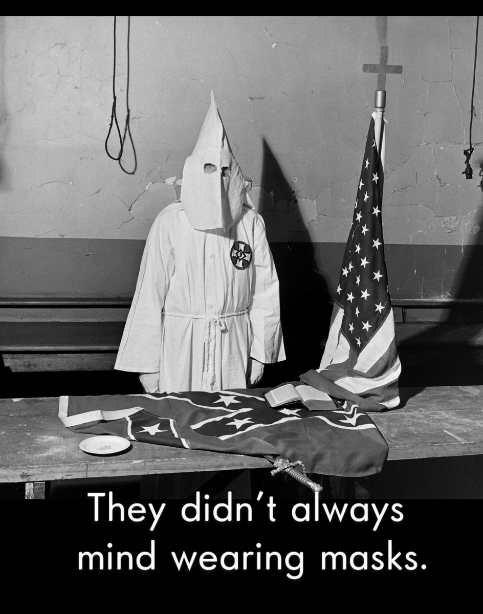 hly478's tweet photo. I made a meme. They didn't always mind wearing masks. #wearamask #notthatmask #savelives https://t.co/OXmYAg0ywk