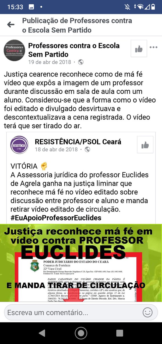 braga_euclides's tweet photo. Chequei meu nome no Google como Euclides de Agrela. Veja o que apareceu primeiro. Até pouco surgia uma enxurrada de Fake News bolsonaristas. O escândalo das Fake News obriga as Big Data a rever seus algoritmos, comprovando que há uma luta política atrás dos números da internet. https://t.co/M7vU5Een5o