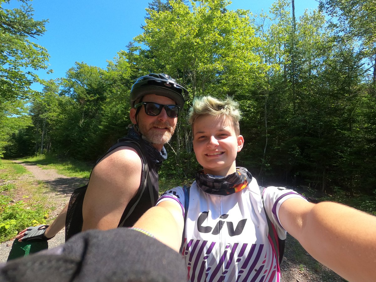 Broken_MacAtom's tweet photo. Biking with my Dad in Truro #RailYard https://t.co/NwB7iBRDAQ