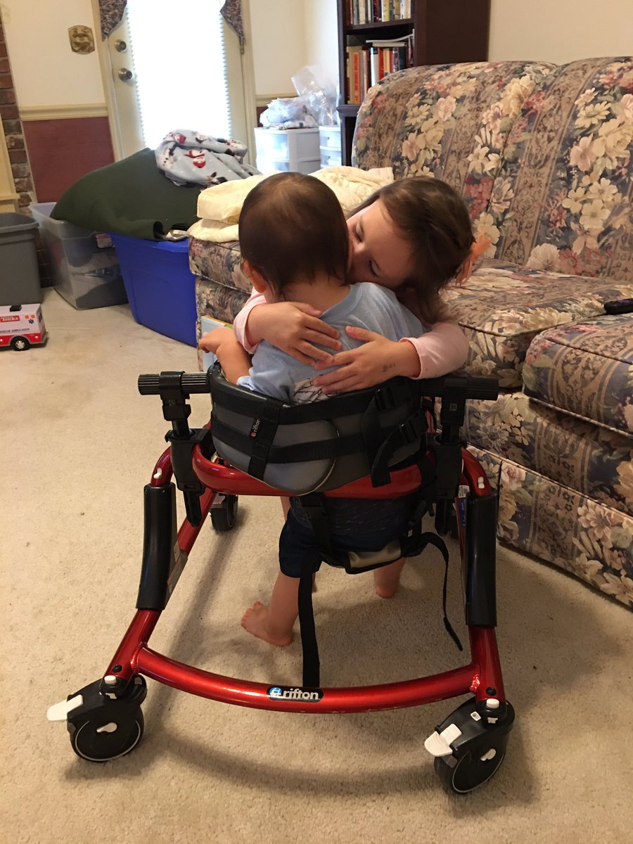 Thank you <a href="/FODACorg/">FODAC</a> ❤️ Helping us be #mobile #grossmotordelay #finemotordelay #disabilities <a href="/Rifton/">Rifton</a>