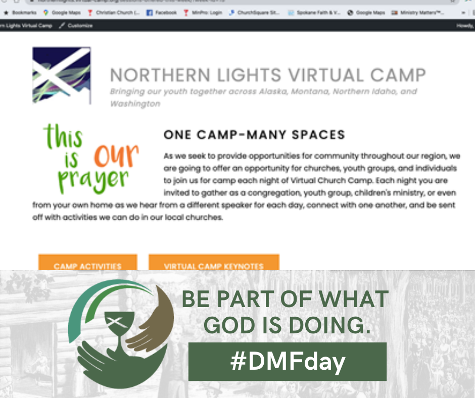 DisciplesNews's tweet photo. With church camps closed across the country, the Association of Disciples in Outdoor Ministry provided a forum in which outdoor ministry leaders could share ideas. Help youth stay connected with church camp – whether it’s around a campfire or a computer. https://t.co/fIfKEyvGPD https://t.co/M1ENPonE9x
