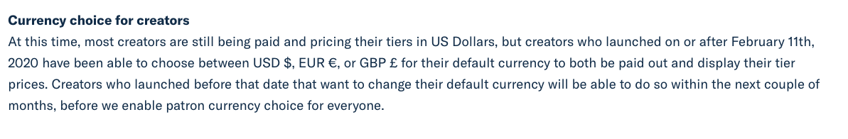Like, okay, there we go, one thing that's actually simpler, cleaner, and better for creators without any new strings or complicated charts.