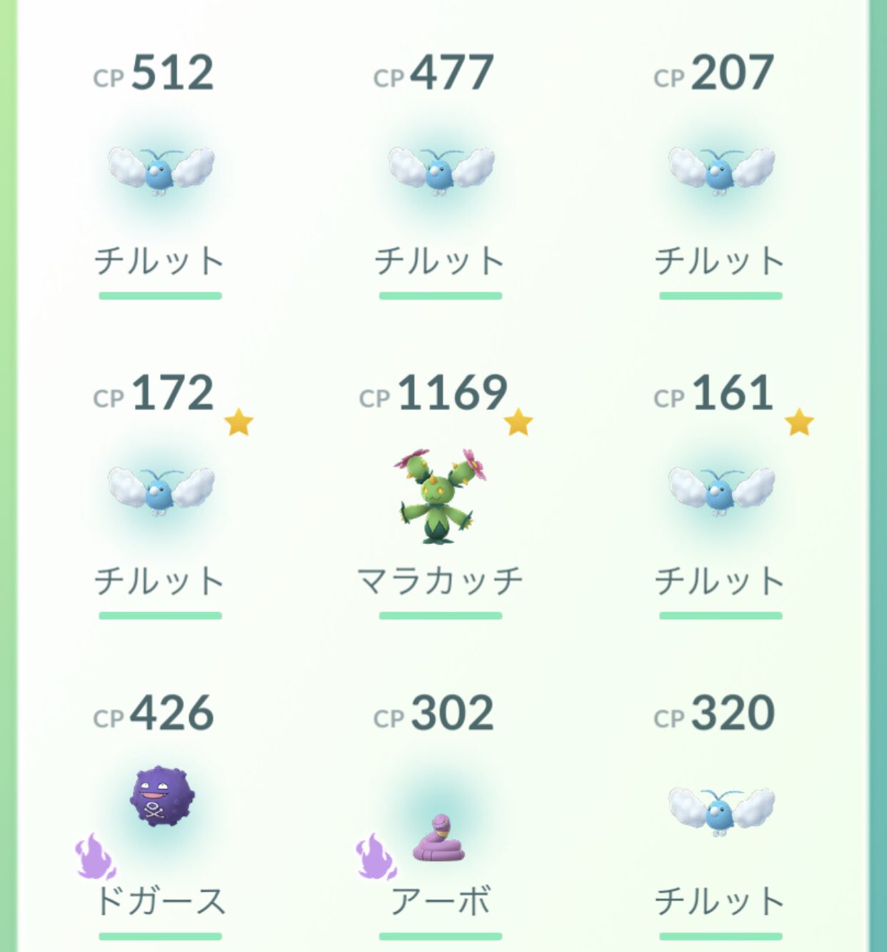 しん ポケモンgo おはようございます 昨日ですがチリ人の友達に地域限定のマラカッチ交換して頂きました そして今日のポケコインタスクですがロケット団のリーダーに勝つとしたっぱに勝つの両方があり 進化タスクはありませんでした ポケモンgo