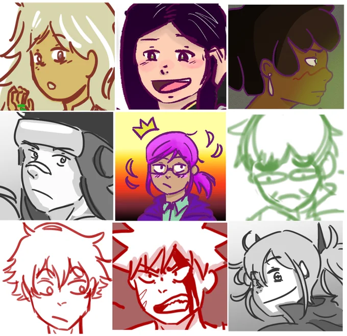 I wanna hop in on the trend #faceyourart 