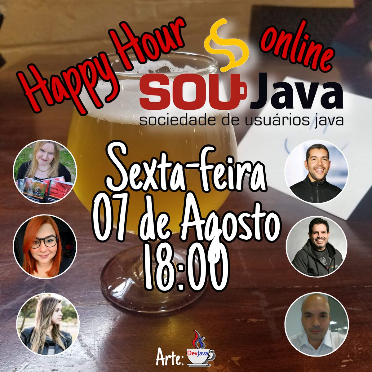 devjavabr's tweet photo. Para fechar o evento da galera do @soujava em comemoração aos 25 anos do Java, amanhã às 18:00 ocorrerá um Happy Hour especial com toda a comunidade.
Se inscreva https://t.co/1u7deiUpmF
#happyhour #25anosDeJava #movedByJava #25th #java #soujava #devjava #comunidade #developer https://t.co/feCZiOqlZn