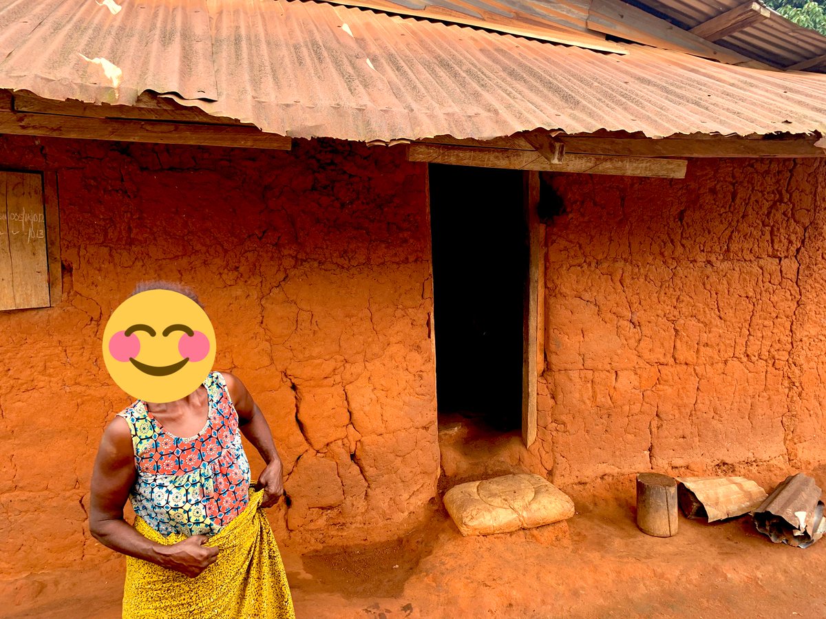 Crumbling mud houses, a shrine, and I could count the number of houses in less than 30 minutes. Bad roads. One borehole.The children of the community have to trek to neighboring towns to go to school.Is this a 300 year old curse? Or just negligence of a community?