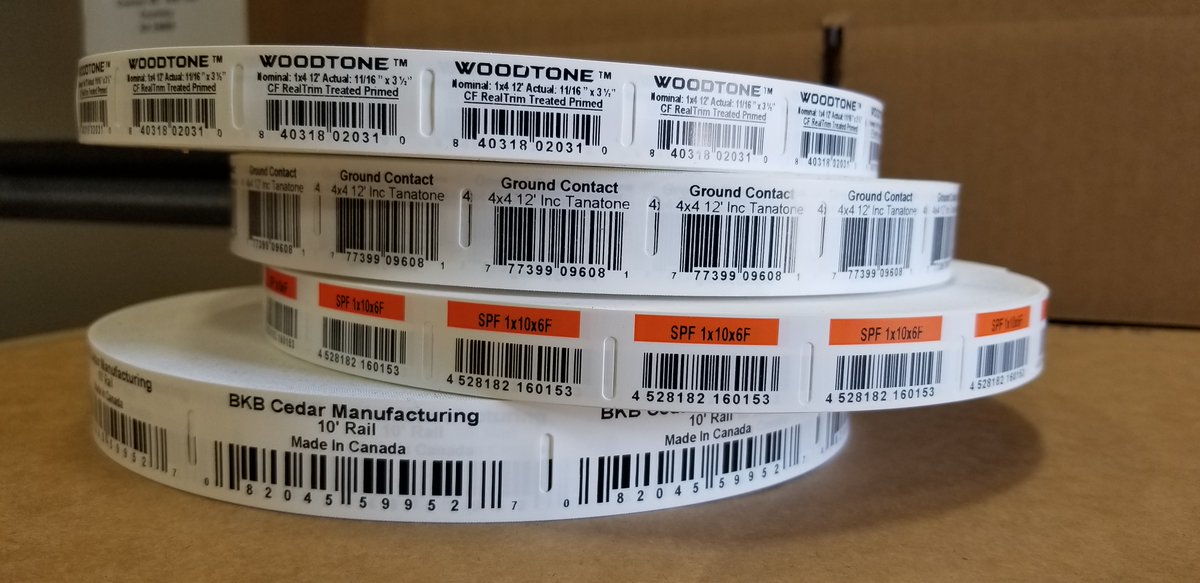 intlbarcode's tweet photo. Custom barcoded tags for treated lumber provides fast, easy application. 

#forestry #traceability

https://t.co/klUYtjLOoj https://t.co/DTVbrQkBC1