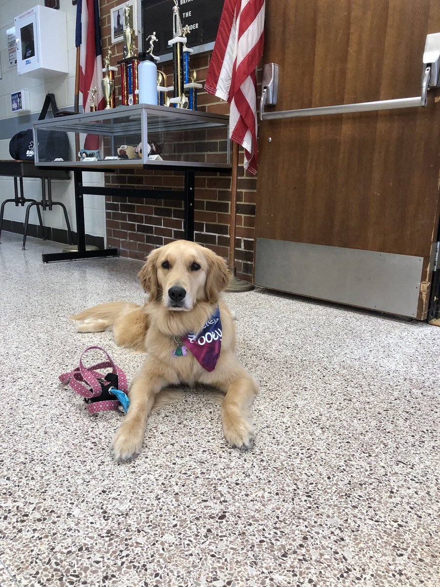 HopewellPride's tweet photo. Zooey bringing her “A” game to schedule pick up.  #WEareLakota https://t.co/Kw8ShYDZFQ