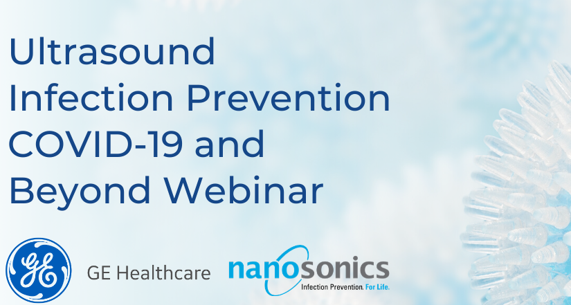 Learn about ultrasound infection prevention during COVID-19 and beyond to help mitigate safety risks to patients and healthcare practitioners. 
Watch webinar: tinyurl.com/y5maolak
#GEHealthcare #trophon #HighLevelDisinfection  #COVID19 #InfectionPrevention