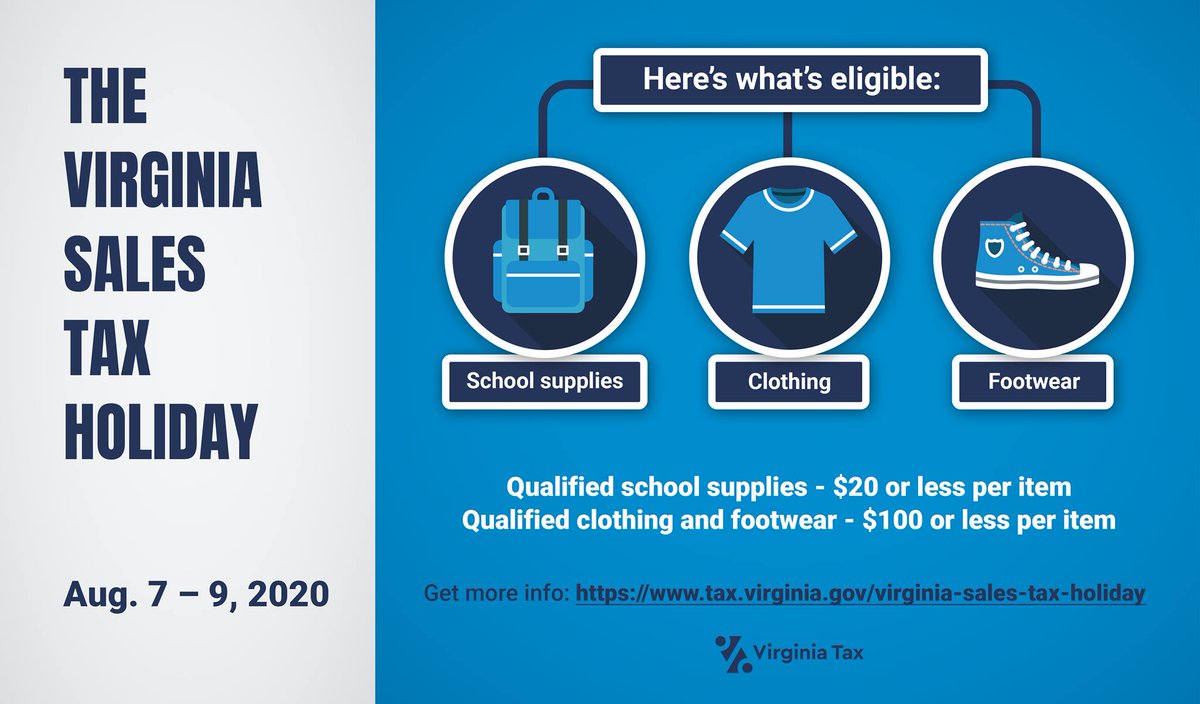 FitRightKids's tweet photo. While the back to school season may look different this year, VA's annual sales tax holiday is still on. We're currently open on an appointment-only basis, but can take orders via phone/email if you would like to place an order this Friday-Sunday to take advantage of the savings. https://t.co/CpAN1QQFPr
