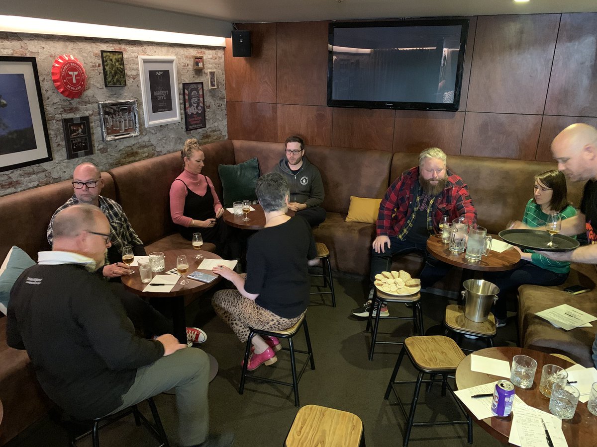 It’s the final judgement. These guys are braving the last judging round in the face of the Hop Monster.  #WCIPAC13 #WestCoastIPAs #WestCoastIPAChallenge 🍻