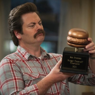 ron swanson: stomach