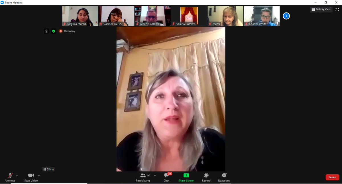 ESDaMisiones's tweet photo. Cierre más que fructífero de los conversatorios por Zoom. GRACIAS a todos quienes nos acompañaron porque para nosotros la DANZA es factor ponderante al aporte de la cultura misionera. #32AniversarioESDa @misioneseduca @miguel_sedoff @CGEMisiones @jalbertogalarza @DirEdSup_Mnes https://t.co/8j7hXVkBOE