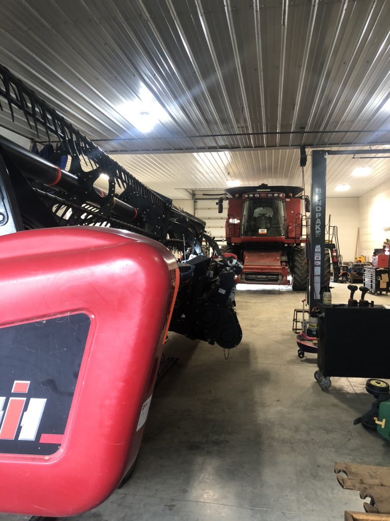 Matching units ready to get tuned up for harvest!!