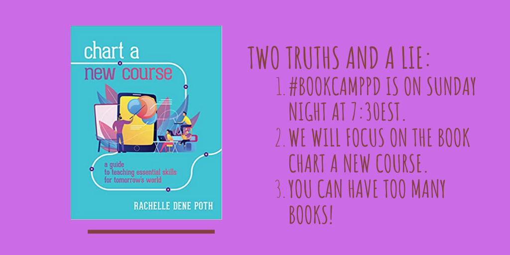 PlayYay's tweet photo. #bookcamppd @Rdene915 @mjjohnson1216 @BookCampPD #chartanewcourse https://t.co/doKoSLOCsn