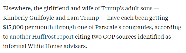 We can't really know where this money is going, because it is being spent by an entity that doesn't report, but of course it's going to Trumpists horrible scam women I hate.