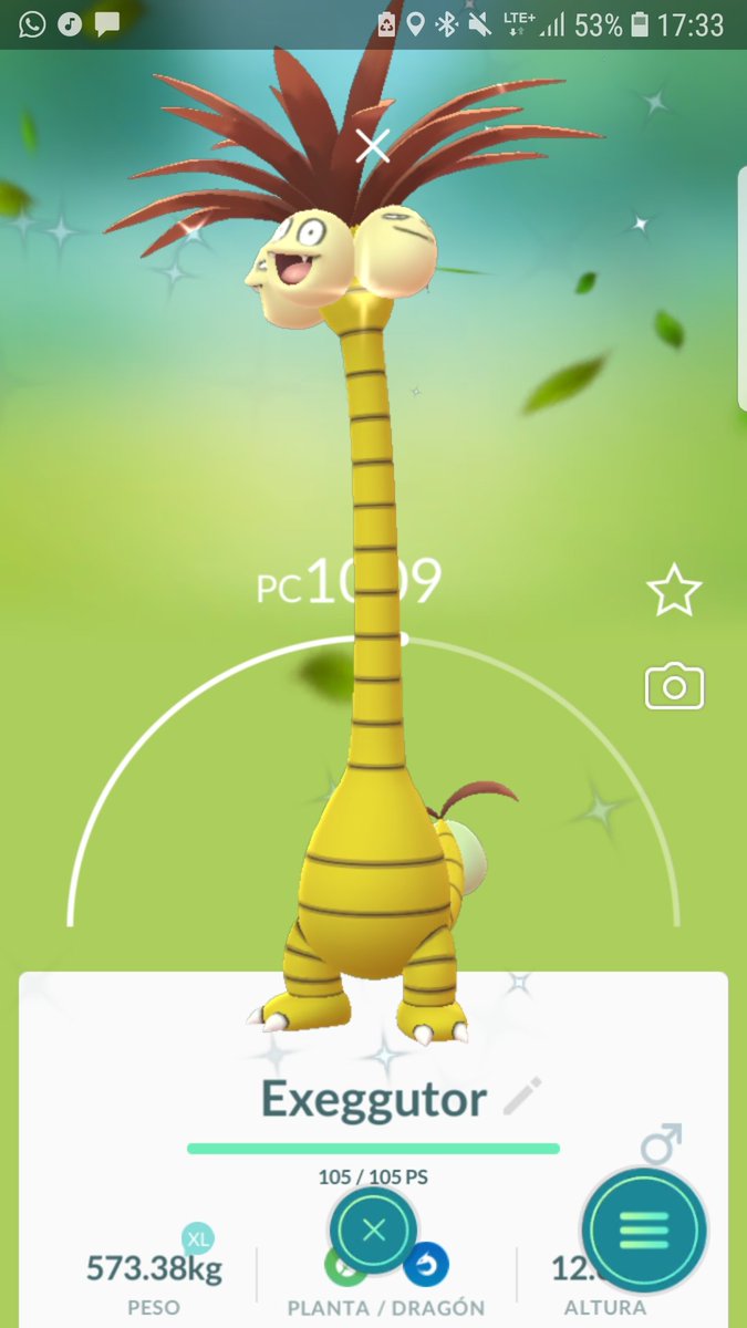 Matt_XYZ's tweet photo. No sale el shiny \\ sale el shiny xD
#PokemonGo #PalmeraShiny #ExeggutorAlola #AlolanExeggutor #ExeggutorAlolaShiny #ShinyAlolanExeggutor https://t.co/HAAGYfqcPX