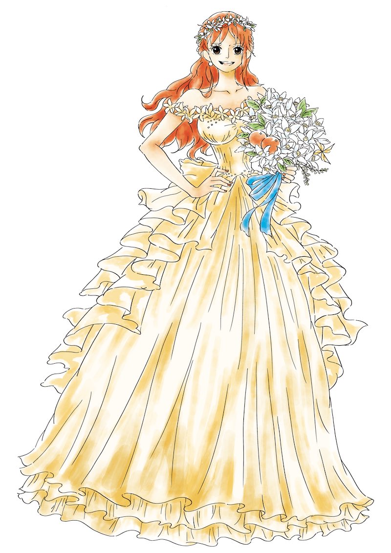 ナミウェディングドレスラスト一点カードone piece ワンピース