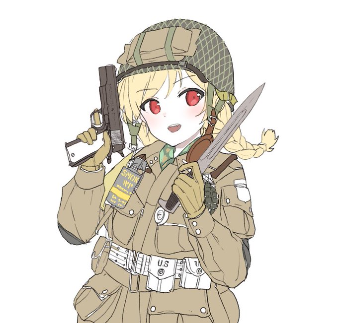 「ヘルメット 軍服」のTwitter画像/イラスト(新着)｜10ページ目