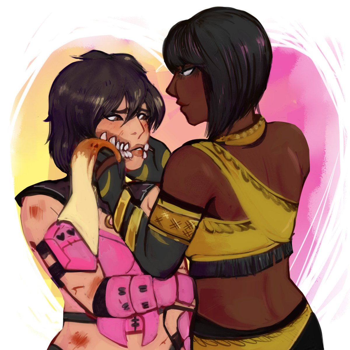 Mileena is my best girl in MK!! so here some Mil and Tanya s (and ,,, Tanee...