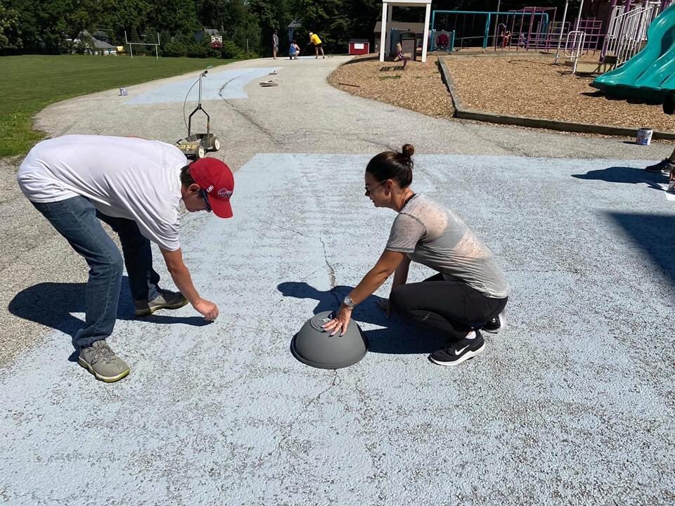 davey_pto's tweet photo. Huge shout out to all who helped make the Davey Playground AMAZING!!!!💜💜💜💜 https://t.co/C5QUNQ7OTe