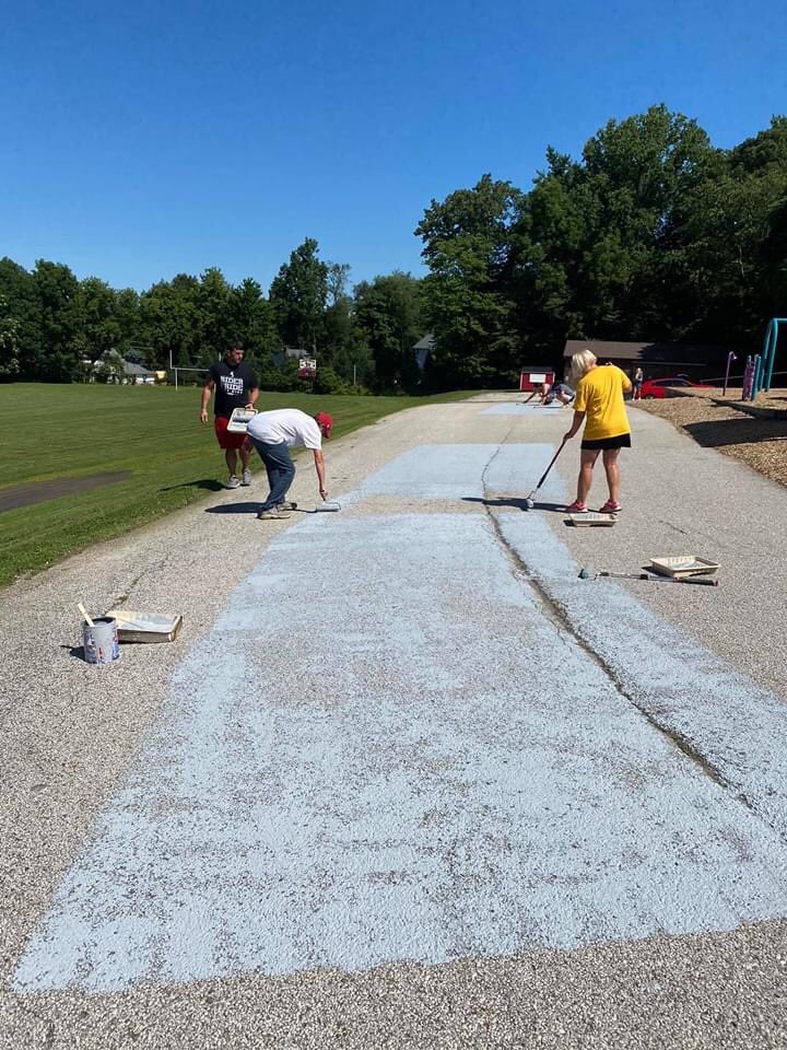 davey_pto's tweet photo. Huge shout out to all who helped make the Davey Playground AMAZING!!!!💜💜💜💜 https://t.co/C5QUNQ7OTe