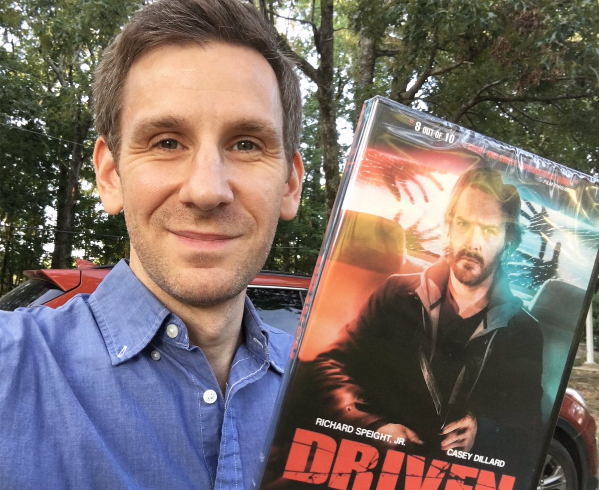 Look what finally came in the mail! Might make a little video breaking down the extras soon. Get your DVD today!

bit.ly/drivenDVD
#dvdrelease #indiefilm #horrorcomedy #SPNFamily @drivenmovie