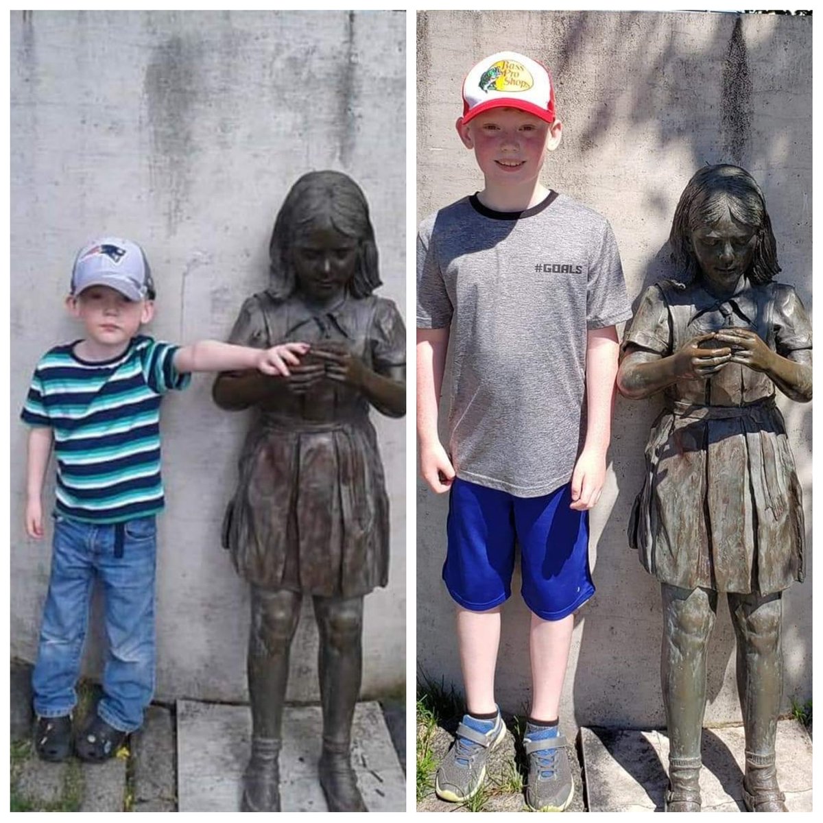 leigh_antle's tweet photo. Five years apart....

#BigKidNow https://t.co/C9HaZLmEGT