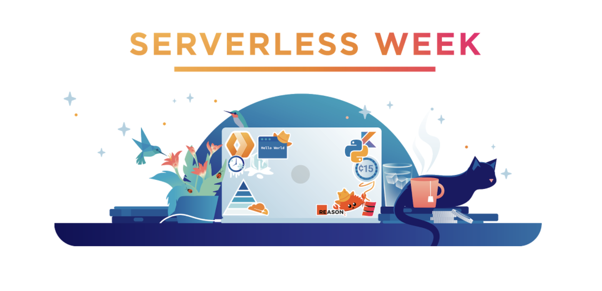 Cloudflare's tweet image. If you missed any of the big #ServerlessWeek news, you can find it all on the Cloudflare Blog here: blog.cloudflare.com/tag/serverless…