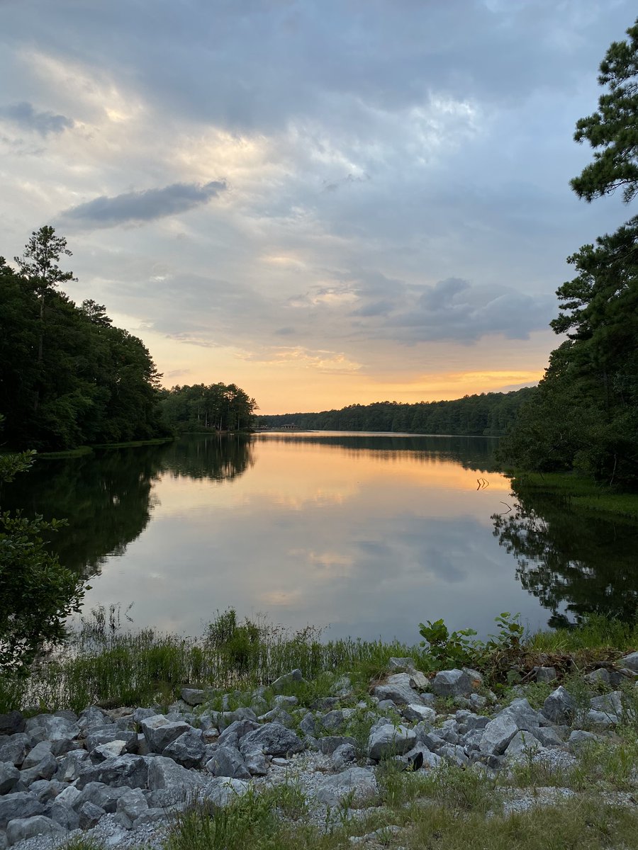 Beautiful evening at Oak Mountain State Park💛 <a href="/spann/">James Spann</a>