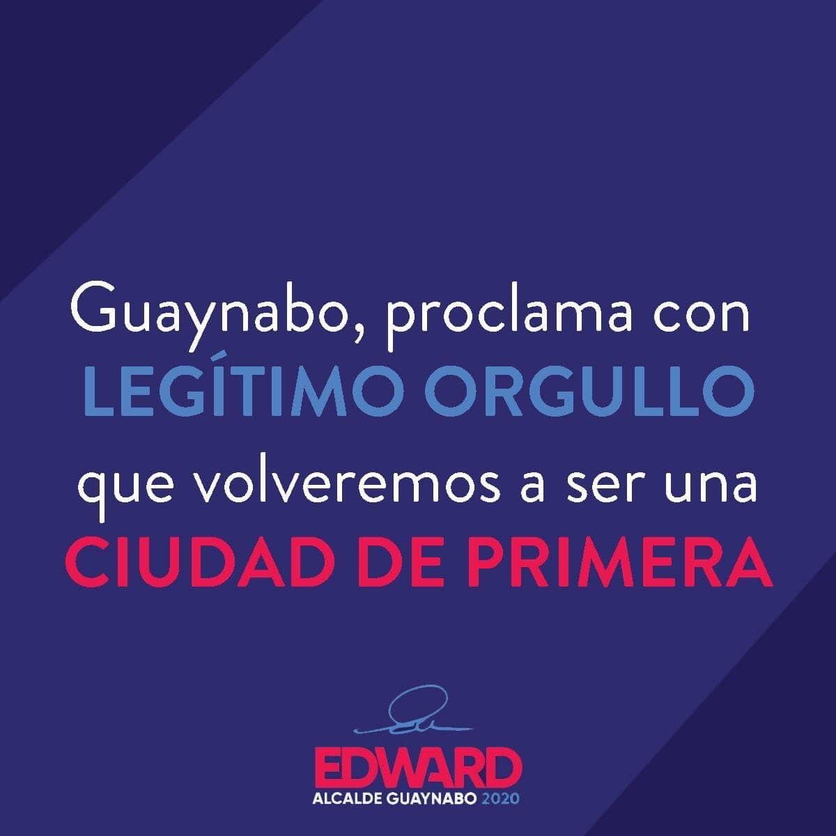 EdwardONeill51's tweet photo. RT si crees que Guaynabo debe volver a ser la mejor ciudad.  

El orgullo de haber visto a Guaynabo convertirse en la ciudad de 5 estrellas, nos demuestra que  tenemos la capacidad de hacerla brillar nuevamente. 

#GuaynaboEsPrioridad https://t.co/vGMaXKxMpv