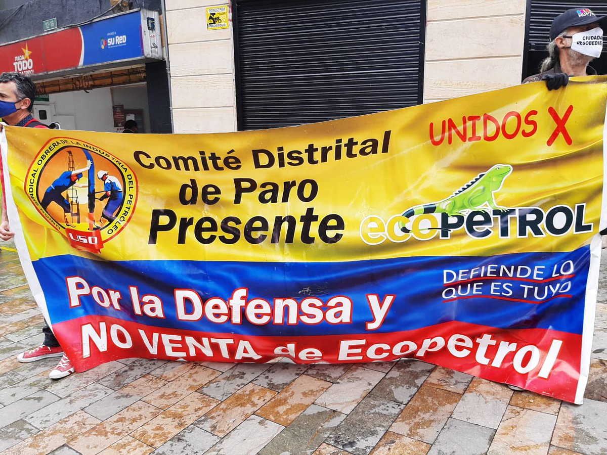 LuisFerLoaizaC's tweet photo. Van por Ecopetrol, Cenit, ISA y 101 más
 tumbar el decreto 811 dar la #BatallaPorLoPúblico  que no se venda ningún activo de la nación. https://t.co/CiNxZ3epMB