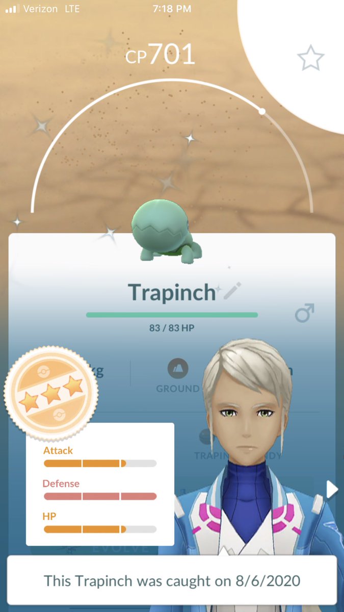 PkmnVeteranCJ's tweet photo. No shiny gible YET. But i got a hundo anf these other two lol. #PokemonGo #DragonWeek2020 #ShinyPokemon https://t.co/YAMtQc8cUW