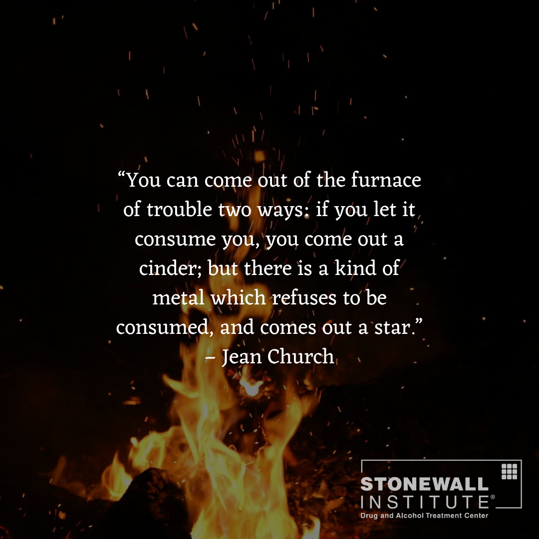 stonewall_inst's tweet photo. Our adversity is a chance to rise above and grow. Many of our hurts can actually be opportunities.

#RecoveryWorks #DrugFree #StonewallInstitute https://t.co/VpgFdwKlRu