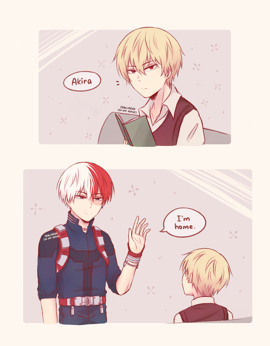 ?と?(家族パロ)
father-son dynamic (1/2)

#爆轟 #bakutodo #todobaku #bnhaoc 