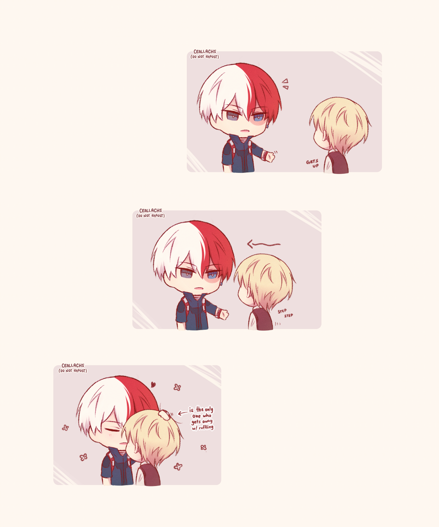 ?と?(家族パロ)
father-son dynamic (1/2)

#爆轟 #bakutodo #todobaku #bnhaoc 