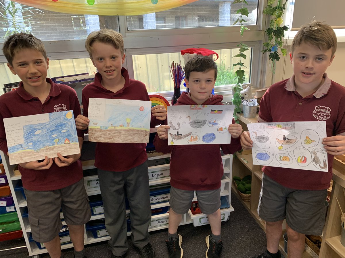 AustinmerPs's tweet photo. Celebrating National Aboriginal Children’s Day by learning some traditional Wiradjuri words. #EdWeek20 #Stage2 #Austinmerps #learningtogether https://t.co/XowrymMMS9