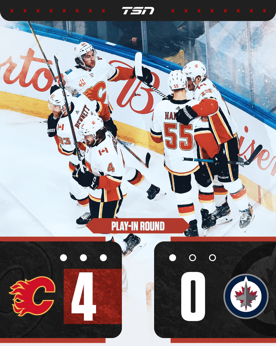 Flames send Jets home with Game 4 win.

MORE: tsn.ca/1.1505602