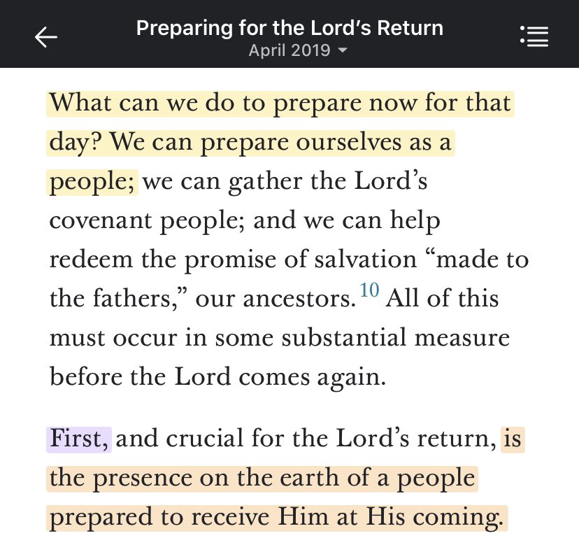 “...the crowning jewel of the Restoration is the holy temple. Its sacred ordinances and covenants are pivotal to preparing a people who are ready to welcome the Savior at His Second Coming.” @NelsonRussellM