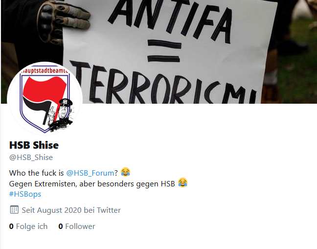 HSB_Forum's tweet photo. Wie krank muss man sein, um solch ein Fakeprofil zu erstellen. Was stimmt in euren hasszerfressenden Hirnen nicht, ihr Knallköppe?
Darf ich vorstellen - wieder mal 1 Fanaccount zu mir: @.HSB_Shise 🚀
#CopOps https://t.co/GoSdPkqtAj
