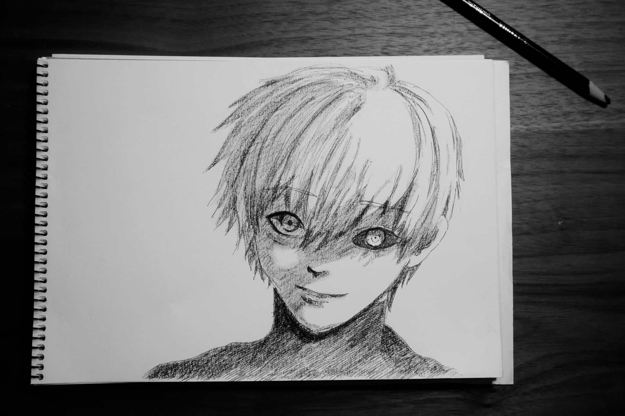 Rinzo カネキさん描いてみた カネキ 金木さん 東京グール 東京喰種 トーキョーグール イラスト イラスト好きな人と繋がりたい T Co Ch6fa1xgzv Twitter